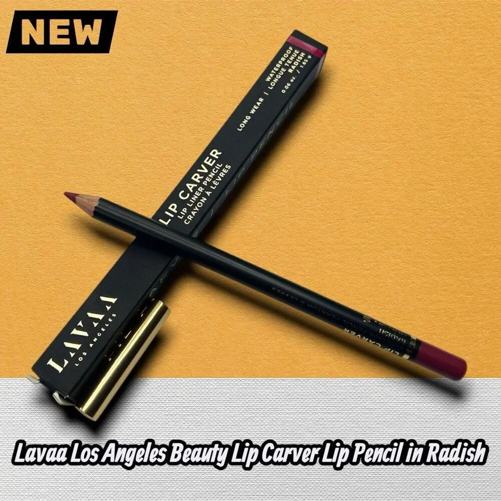 New Lavaa Los Angeles Lip Carver Lip Pencil in Radish